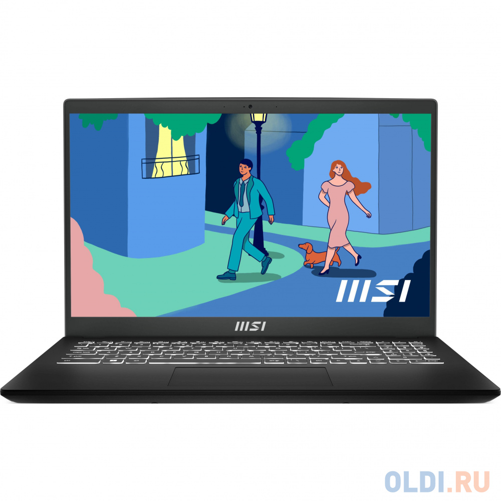 Ноутбук MSI Modern 15 B12MO-826XRO Core i5 1235U 8Gb SSD512Gb Intel Iris Xe graphics 15.6