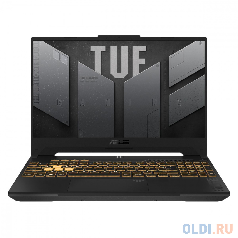 Ноутбук ASUS TUF Gaming F15 FX507VU-LP150 Core i7-13620H/16Gb/512Gb/RTX4050/15.6"IPS/FHD/144Hz/NoOS/Mecha Gray (90NR0CJ7-M00B10)