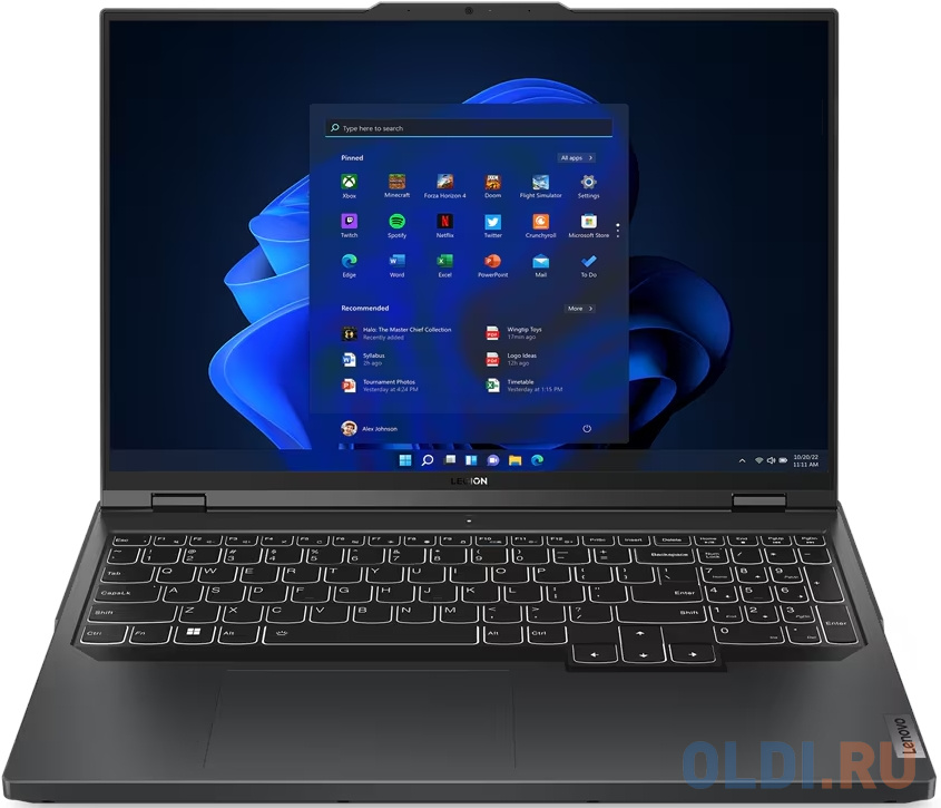 

Ноутбук Lenovo Legion Pro 5 16ARX8 82WM00FYRK 16", Тёмно-серый