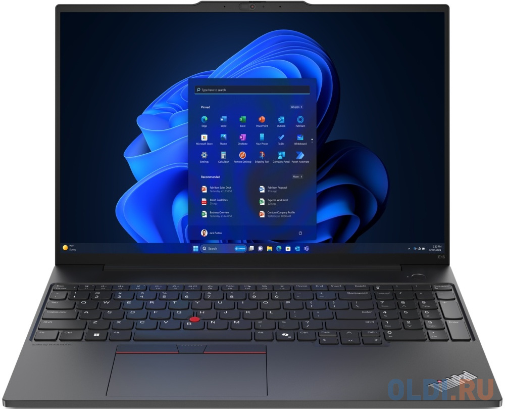 

Ноутбук Lenovo ThinkPad E16 Gen 2 21M5S03A00 16", Черный