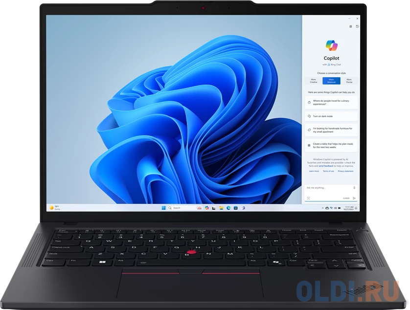

Ноутбук Lenovo ThinkPad T14 Gen 5 21MMS1CN00 14", Черный
