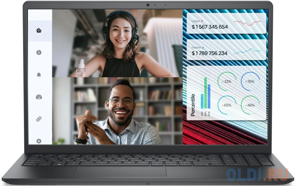 

Ноутбук DELL Vostro 3520 3520-5611 15.6", Черный