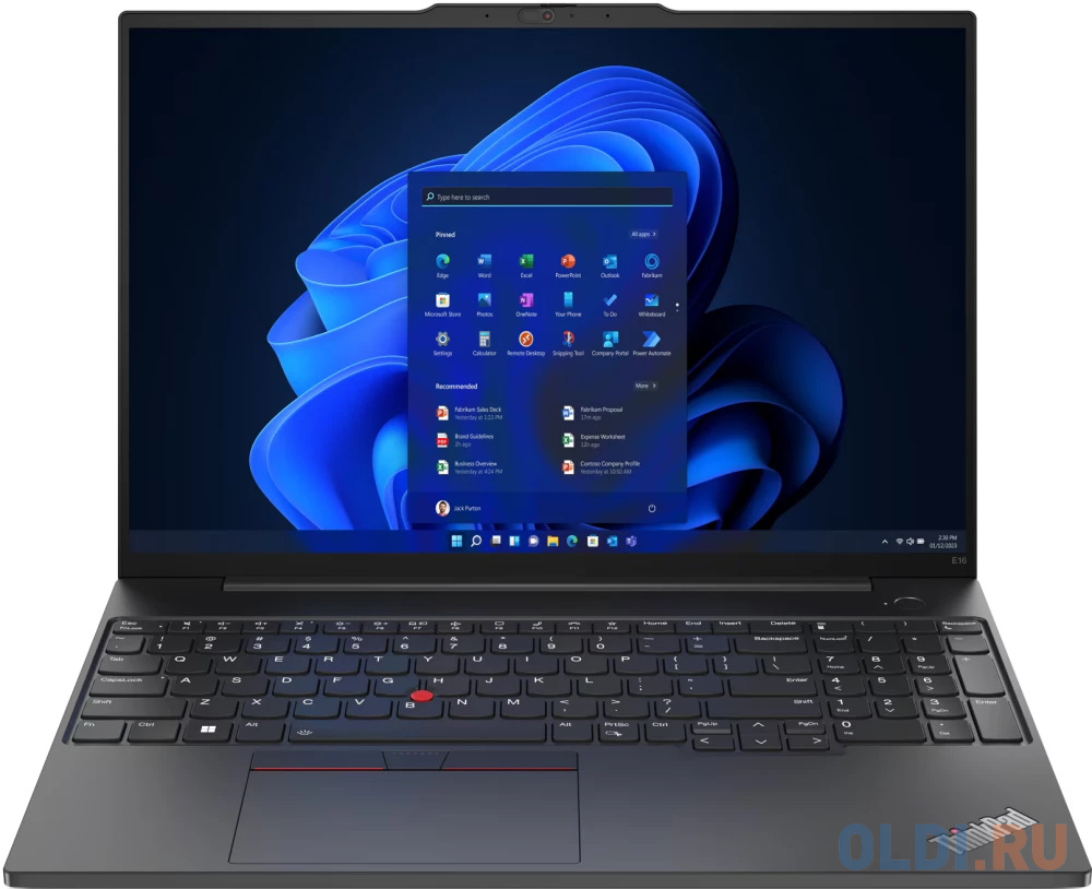 

Ноутбук Lenovo ThinkPad E16 *