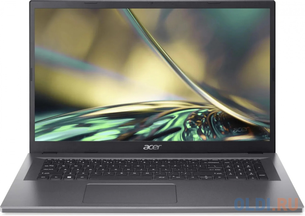 Ноутбук Acer Aspire 3 A317-55P-C3XL 17.3", IPS, Intel N100 0.8ГГц, 4-ядерный, 8ГБ LPDDR5, 512ГБ SSD,  Intel UHD Graphics, без операционной систем