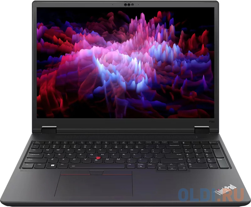 Ноутбук/ Lenovo ThinkPad P16v G2 16" WUXGA (1920 x 1200) IPS, Intel Core Ultra 7 155H, Intel Arc Graphics, 16GB DDR5, 512GB PCIe M.2 SSD, Wi-Fi 6 - 21KX002KUS