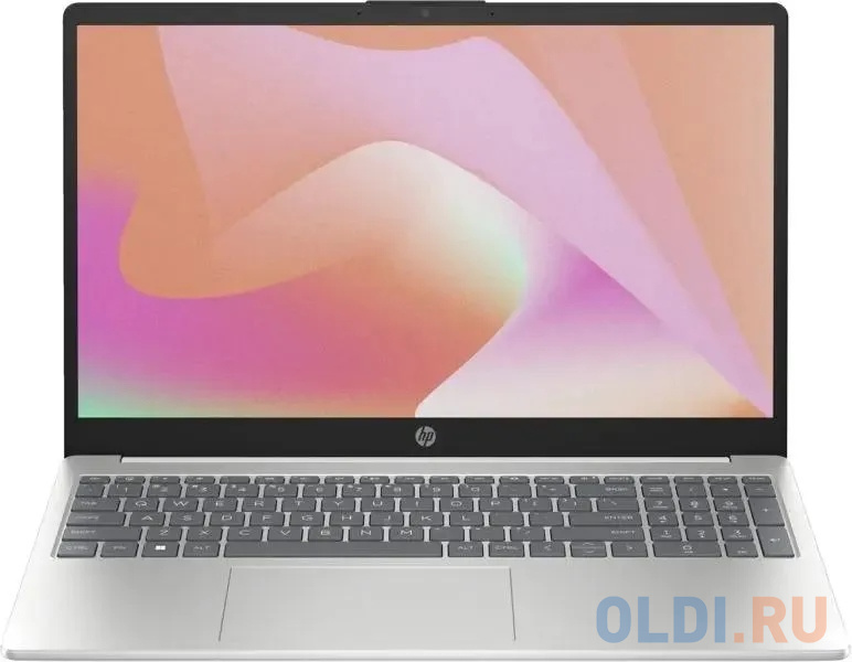 Ноутбук HP 15-fc0018nq Ryzen 5 7520U 16Gb SSD512Gb AMD Radeon 610M 15.6" IPS FHD (1920x1080) Free DOS silver WiFi BT Cam (7K0R1EA) - 7K0R1EA