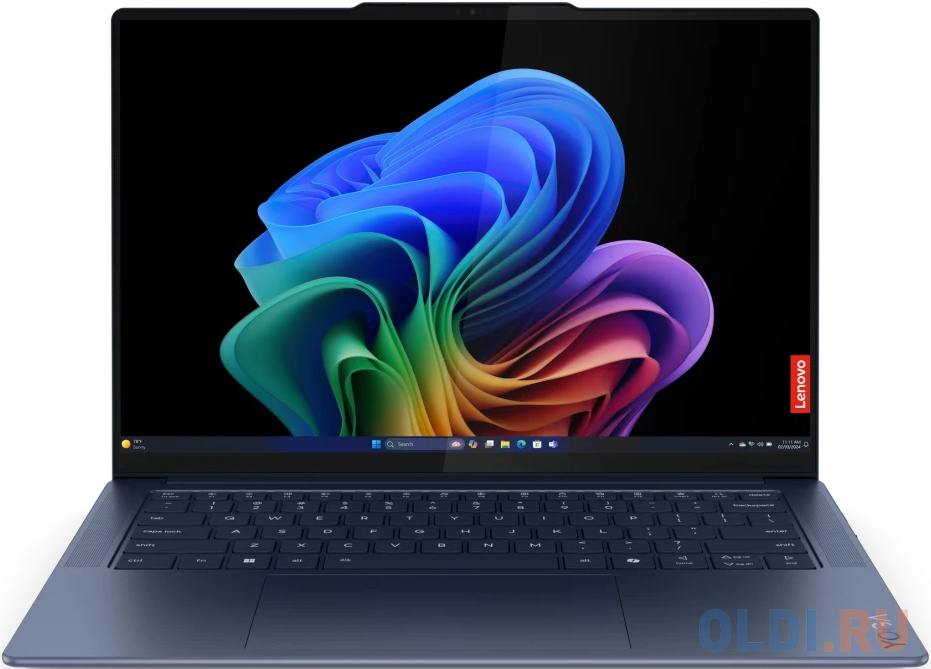 

Ноутбук/ Lenovo Yoga Slim 7 14Q8X9 14.5"(2944x1840 OLED)/Touch/Snapdragon X Elite X1E-78-100(Ghz)/32768Mb/1024PCISSDGb/noDVD/Int:Qualcomm Adreno/