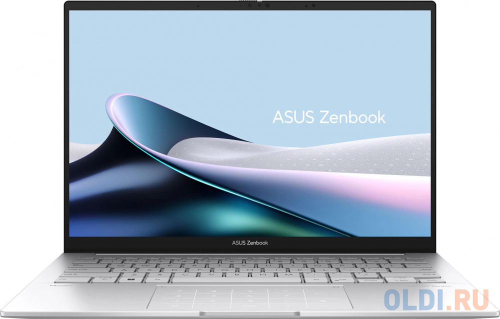 

Ноутбук ASUS Zenbook UX3405MA-QD1017 90NB11R2-M01UC0 14" 90NB11R2-M01UC0, Серебристый