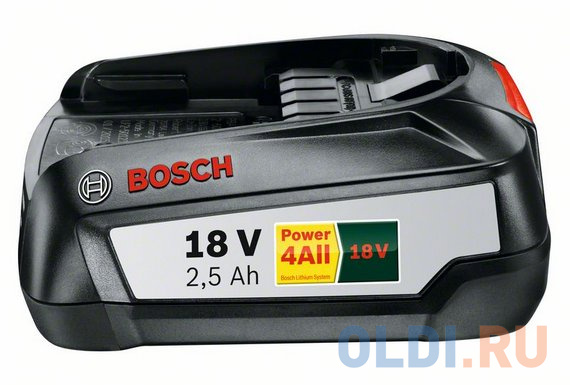 

Аккумулятор BOSCH PBA 18 (1.600.A00.5B0) 2.5 Ач W-B