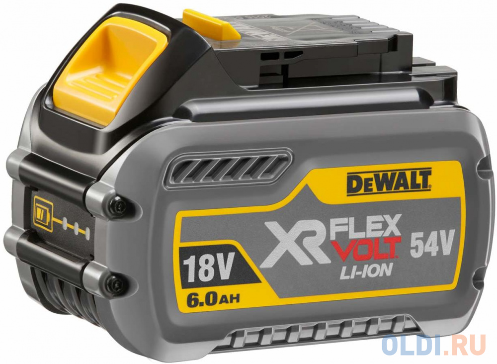 Аккумулятор DEWALT DCB546-XJ  18В 6Ач li-ion flexvolt аккумулятор dewalt dcb546 xj 18в 6ач li ion flexvolt