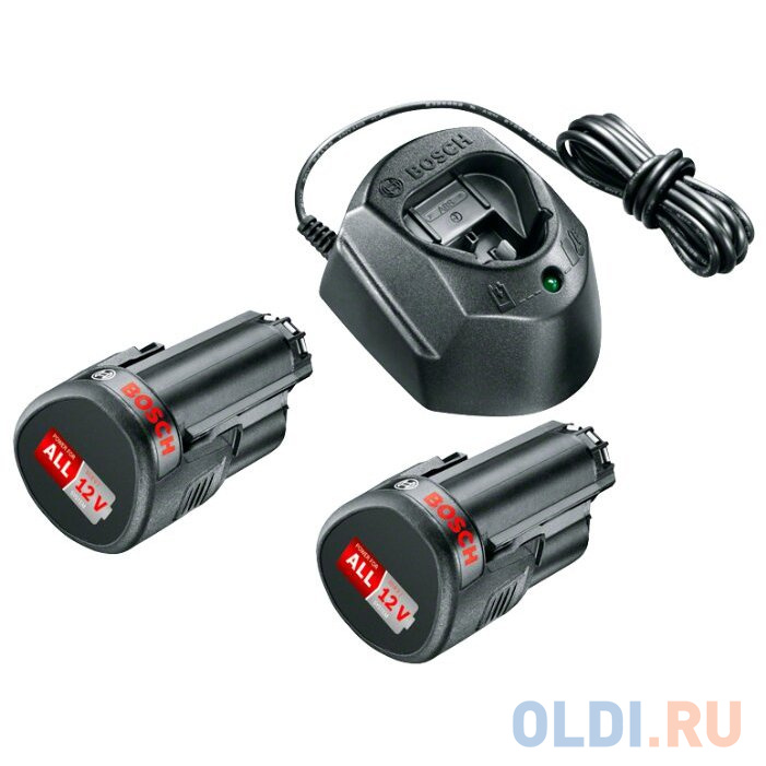 

Батарея аккумуляторная Bosch GAL 1210 CV 12В 1.5Ач Li-Ion (З/У в компл.) (1600A01L3E)