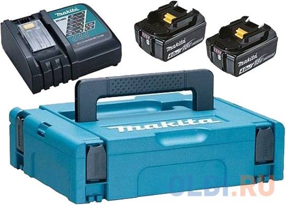 Аккумулятор BL1840B + зарядное устройство DC18RC для Makita Li-ion инструмента