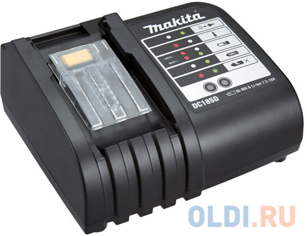 Зарядное устройство для Makita Li-ion аккумуляторы Makita 14,4-18 В зарядное устройство makita 630793 1 для одной акб 7 2 18 в