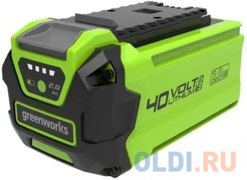 Аккумулятор G40USB2 для GreenWorks Li-ion цепной сучкорез greenworks 24в без аккумуляторной батареи и зарядного устройства 2000107
