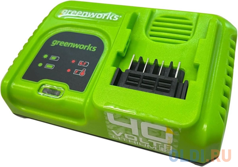 

Greenworks G40UC5 Быстрое зарядное устройство , 40V, 5А [2945107]