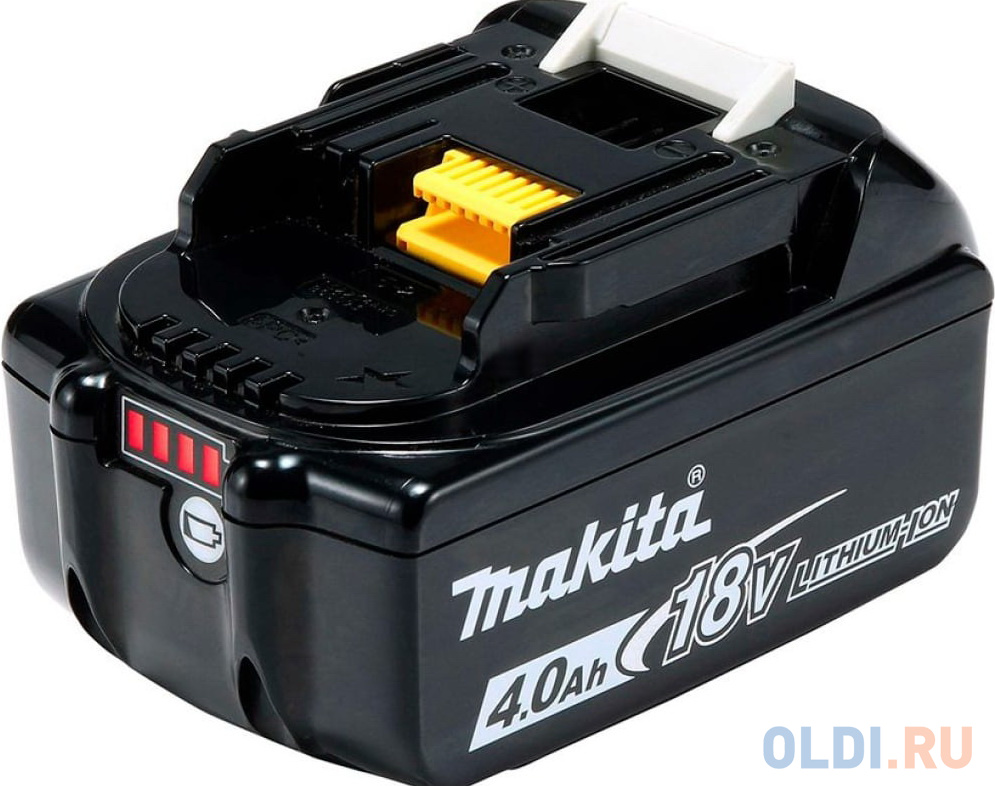 Аккумулятор BL1840B (18В, 4Ач, индикатор заряда), полиэт.пакет, 1 шт. Makita