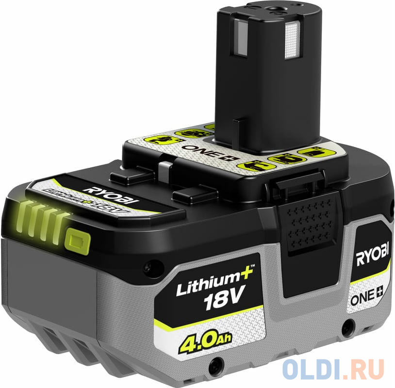 Аккумулятор ONE+ RB1840X для Ryobi Li-ion ONE+ внешний аккумулятор olmio qs 20 темно серый