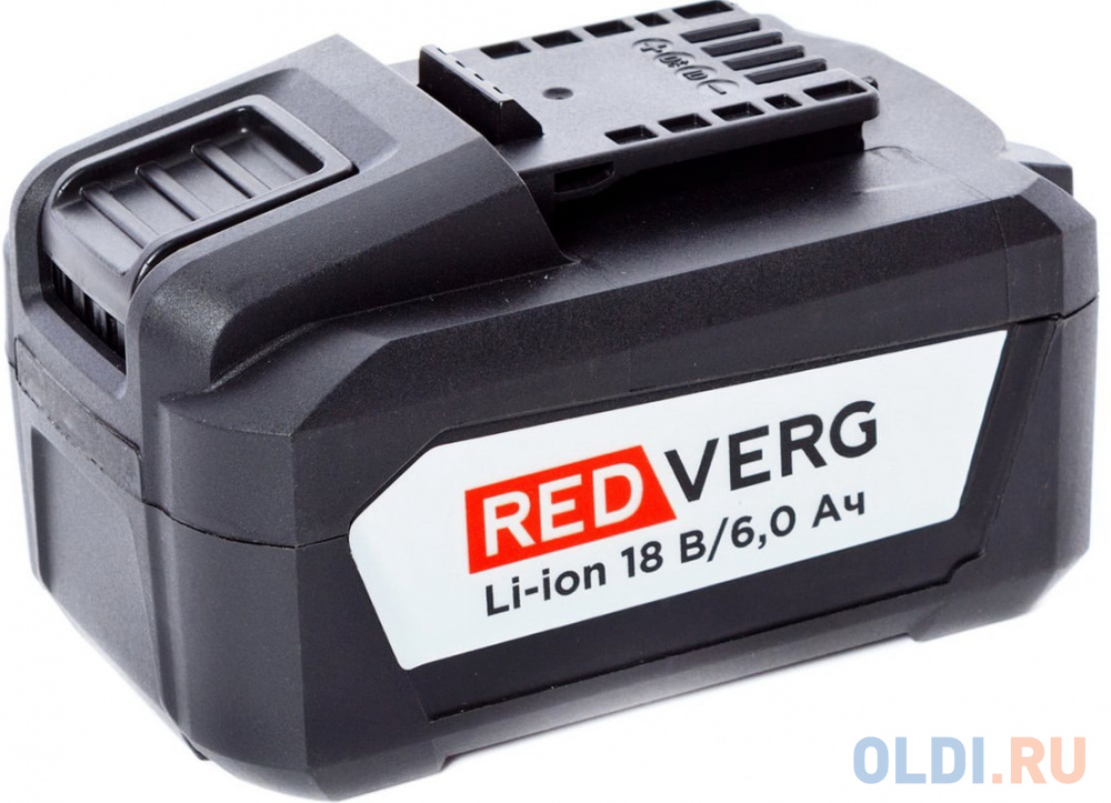 

REDVERG Аккумулятор Li-Ion 18V 6.0Ач (730041) 6681091
