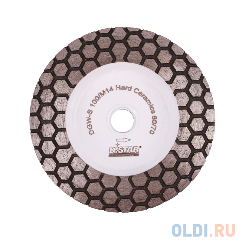 

DISTAR Фреза алмазная DGM-S 100/M14 Hard Ceramic 60