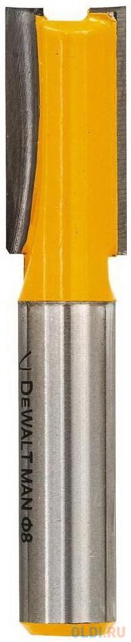 DeWalt Фреза Z2 HM 8мм, d10мм, раб20/общ52 мм дополнительные фрезы мобил к для мотоблока мб диаметр вала 30 мм