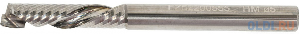 

CUT2 Компрессионная однозаходная фреза 5x22x55x5mm Z=1 20314