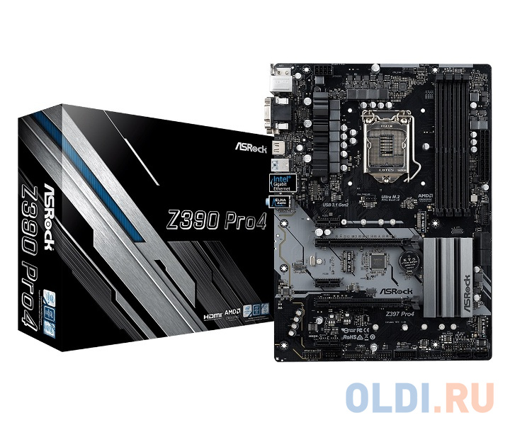 

Материнская плата ASRock Z390 PRO4