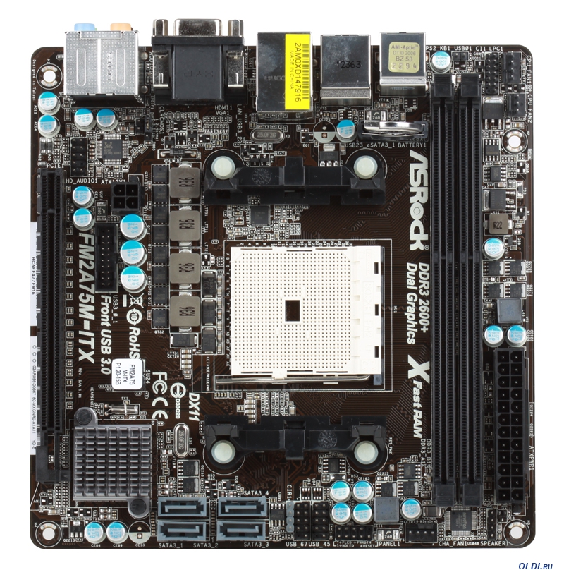 Asrock fm2a75m dgs не запускается