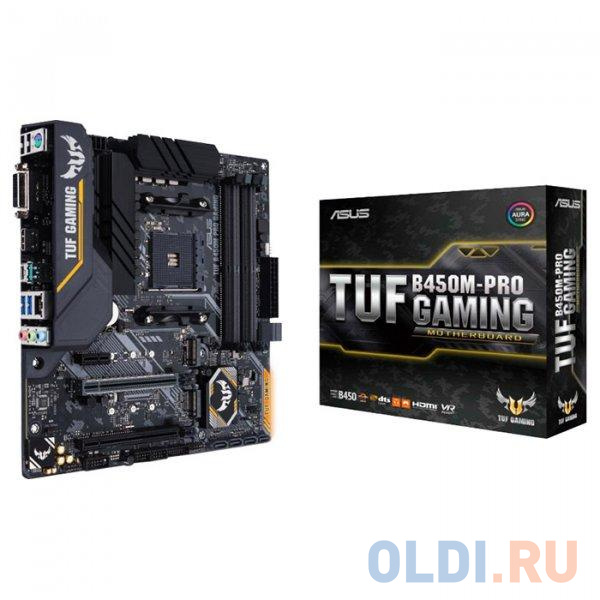 Материнская плата ASUS TUF B450M-PRO GAMING от OLDI