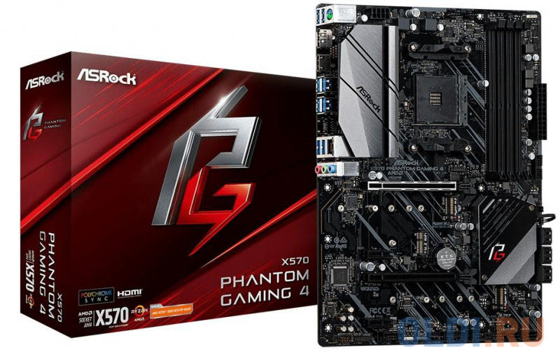 Материнская плата ASRock X570 PHANTOM GAMING 4 фото