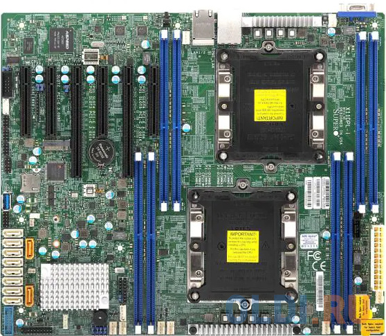   Supermicro MBD-X11DPL-I-B, 2x LGA3647(up140W), C621, 8xDDR4, 10xSATA3 (RAID 0/1/10/5), 2x1GbE, IPMI, PCIE3.0, M.2, COM, VGA, ATX, Bulk
