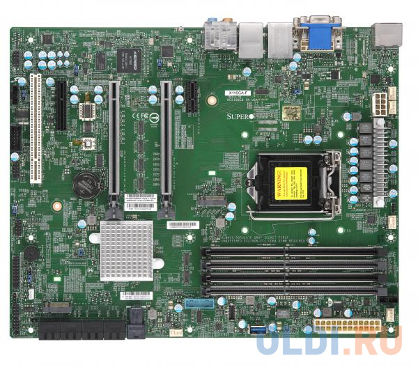 

Материнская плата Supermicro MBD-X11SCA-F-O Socket 1151 v2 Intel C246 4xDDR4 2xPCI-E 16x 1xPCI-E 1x 1xPCI-E 4x 8 ATX Retail