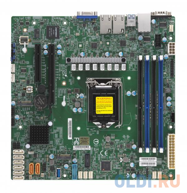 

Материнская плата Supermicro MBD-X11SCH-F-O Socket 1151 v2 Intel C246 4xDDR4 2xPCI-E 8x 8 mATX Retail