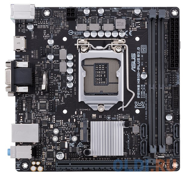 

Материнская плата ASUS PRIME H310I-PLUS R2.0 Socket 1151 v2 H310 2xDDR4 1xPCI-E 16x 4 mini-ITX Retail