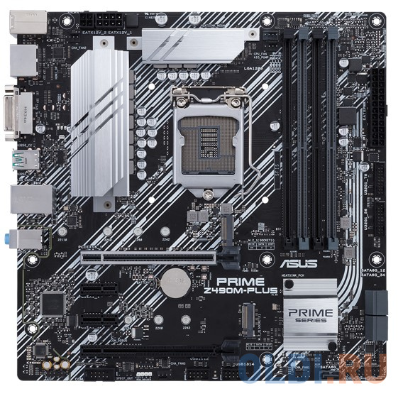 

Материнская плата ASUS PRIME Z490M-PLUS Socket 1200 Z490 4xDDR4 2xPCI-E 16x 2xPCI-E 1x 5 mATX Retail