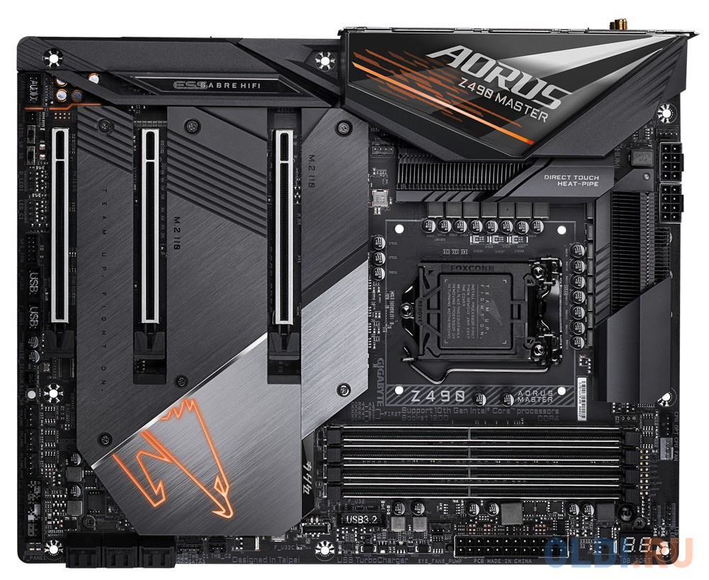 

Материнская плата GigaByte Z490 AORUS MASTER Socket 1200 Z490 4xDDR4 3xPCI-E 16x 6 ATX Retail