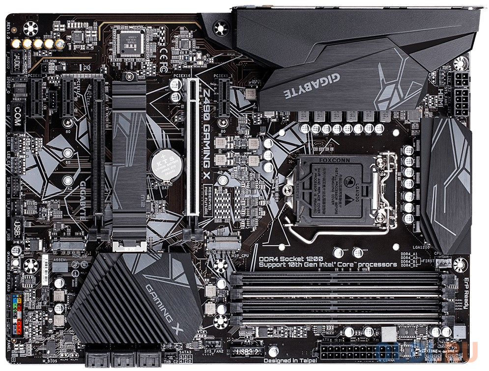 Подключение материнской платы gigabyte z490 gaming x