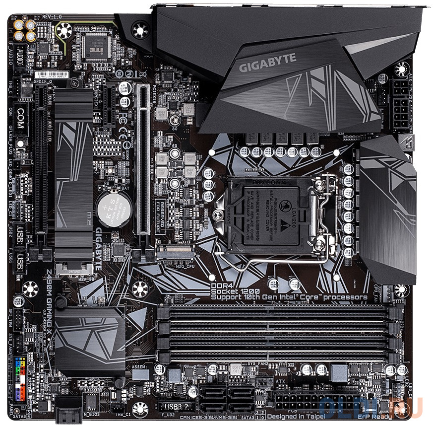 Gigabyte z490m gaming x совместимость с процессорами