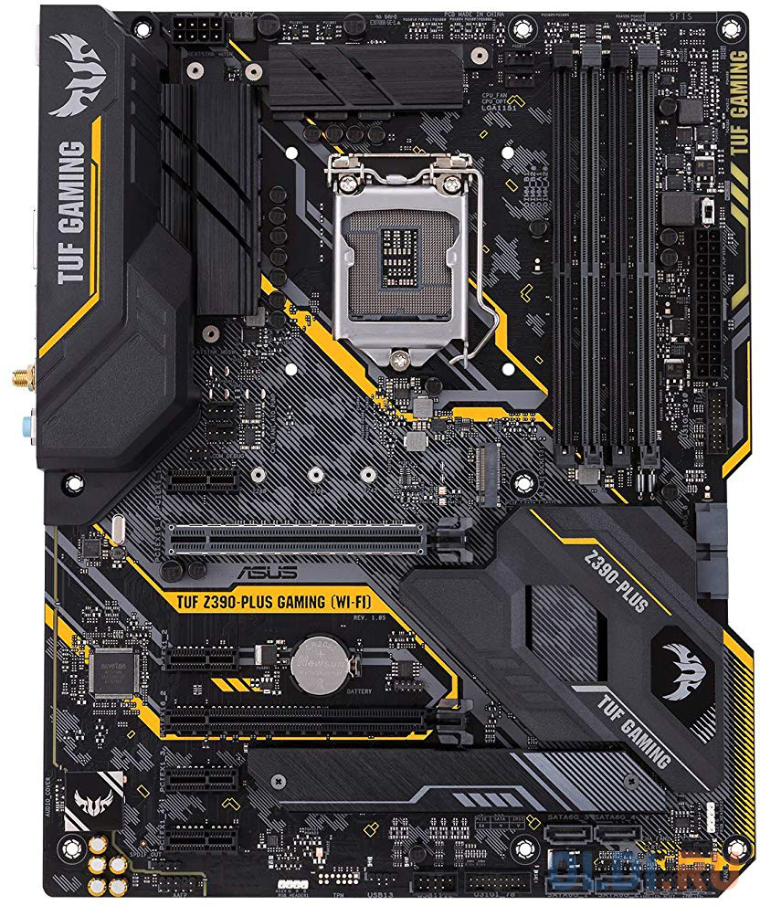 

Материнская плата ASUS TUF Z390-PLUS GAMING (WI-FI) Socket 1151 Z390 4xDDR4 2xPCI-E 16x 4xPCI-E 1x 6 ATX