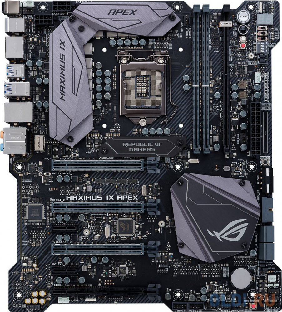 

Материнская плата ASUS MAXIMUS IX APEX Socket 1151 Z270 2xDDR4 4xPCI-E 16x 2xPCI-E 1x 4 EATX Retail 90MB0T90-M0EAY0