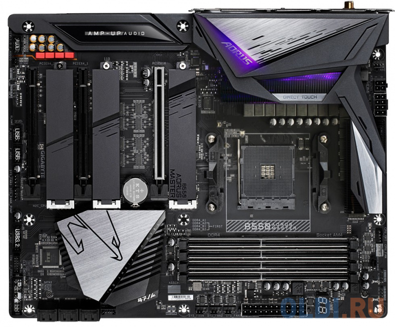 

Материнская плата GigaByte B550 AORUS MASTER Socket AM4 AMD B550 4xDDR4 3xPCI-E 16x 6 ATX Retail