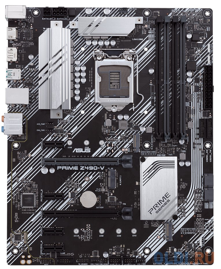 

Материнская плата ASUS PRIME Z490-V-SI Socket 1200 Z490 4xDDR4 2xPCI-E 16x 4xPCI-E 1x 4 ATX Retail