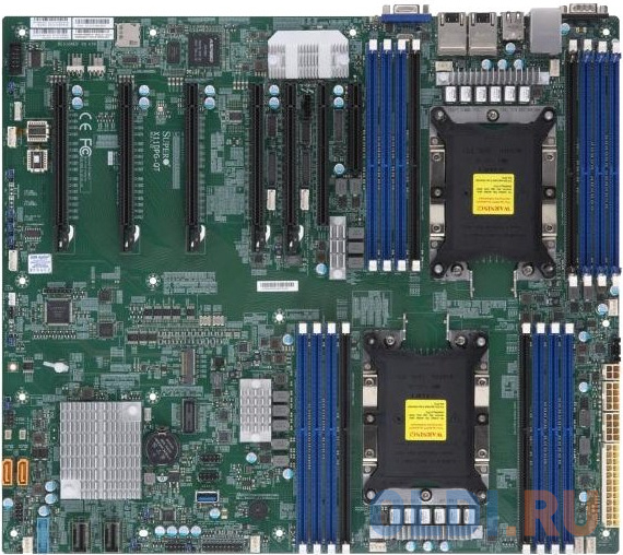 

MBD-X11DPG-QT-B Socket P LGA-3647,Intel® C621, DDR4 SDRAM,7 PCI-E slots, SAS 3.0/SATA 3.0/NVMe hot-swap HDD/SSD support, Dual LAN with Intel® X550 10G