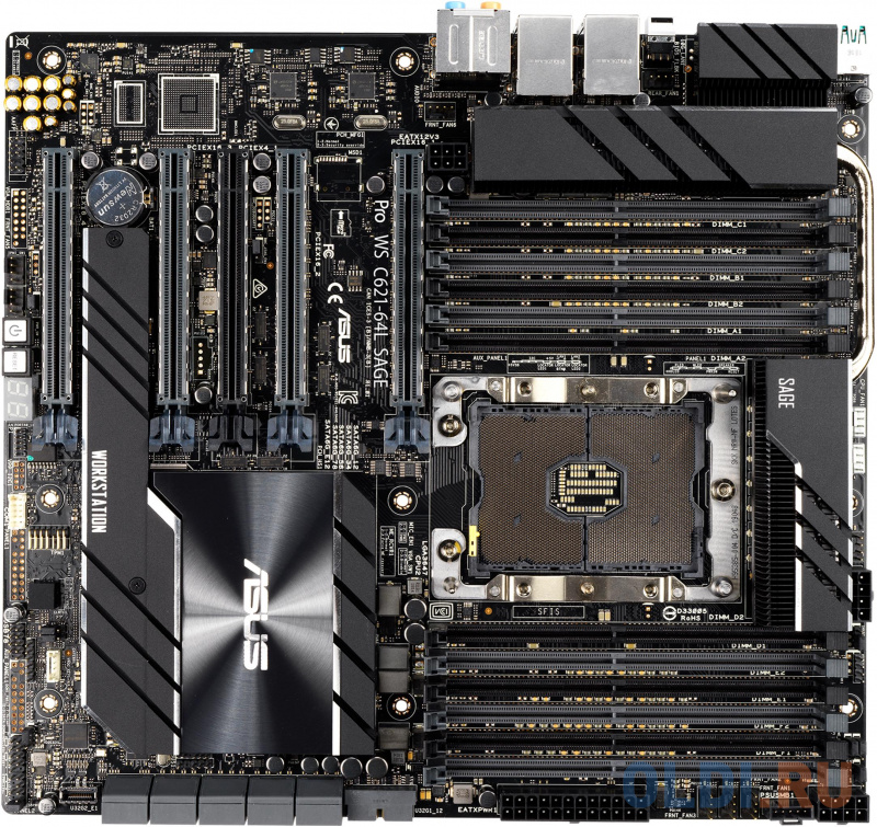 

PRO WS C621-64L SAGE /SP XEON,CEB,16DIMM,5PCIE