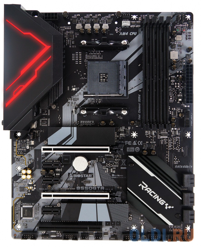 

Материнская плата BIOSTAR B550GTA Socket AM4 AMD B550 4xDDR4 2xPCI-E 16x 1xPCI 3xPCI-E 1x 6 ATX Retail