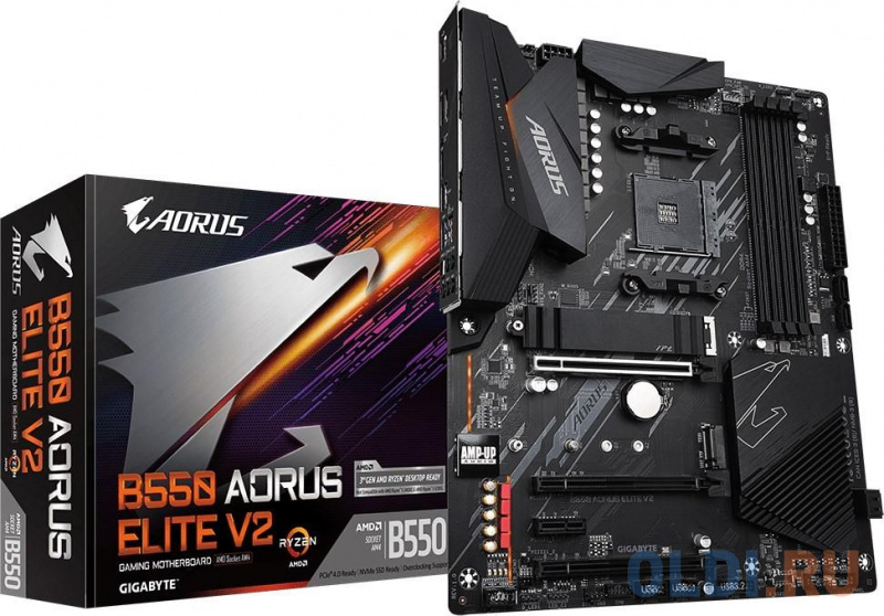 Материнская плата GigaByte B550 AORUS ELITE V2 фото