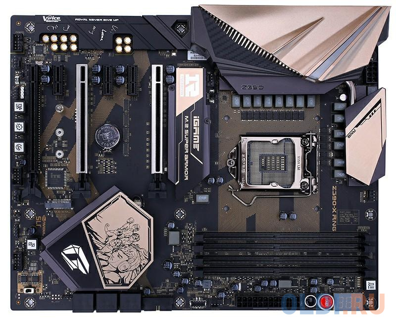 

Материнская плата COLORFUL BANDS iGame Z390-X RNG Edition V20 Socket 1151 v2 Z390 4xDDR4 3xPCI-E 16x 3xPCI-E 1x 6 ATX Retail
