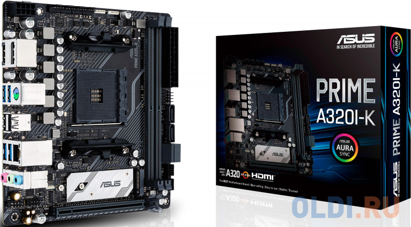 Материнская плата ASUS PRIME A320I-K фото