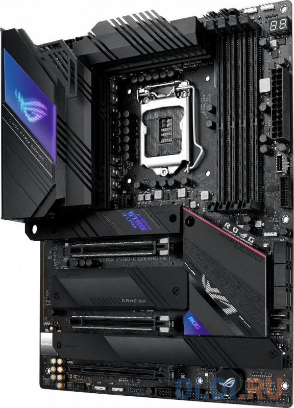 Материнская плата ASUS ROG STRIX Z590-E GAMING WIFI Socket 1200 Z590 4xDDR4 3xPCI-E 16x 6 ATX Retail фото