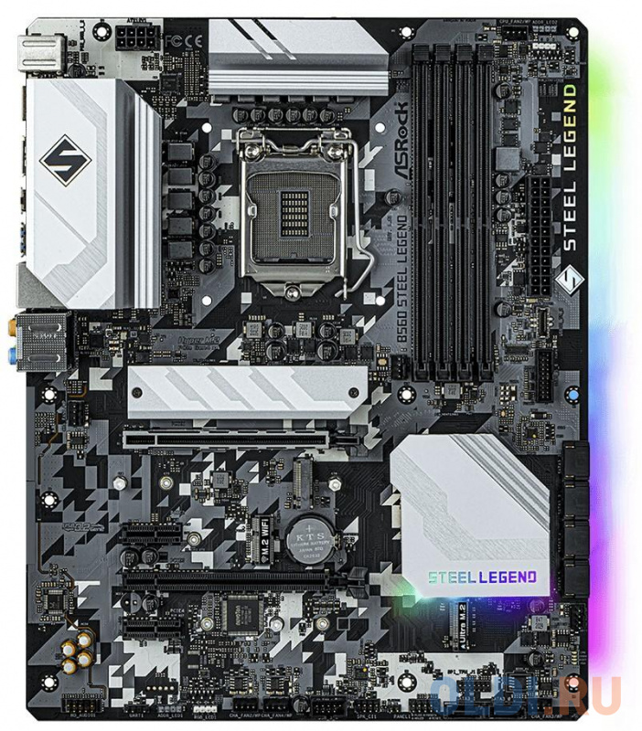 

Материнская плата ASRock B560 STEEL LEGEND Socket 1200 B560 4xDDR4 2xPCI-E 16x 2xPCI-E 1x 6 ATX Retail