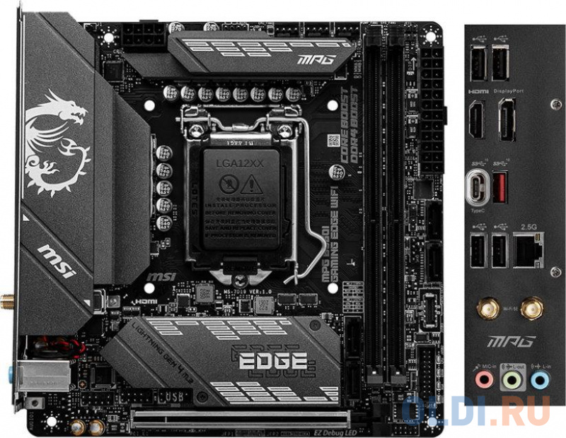 

Материнская плата MSI MPG B560I GAMING EDGE WIFI